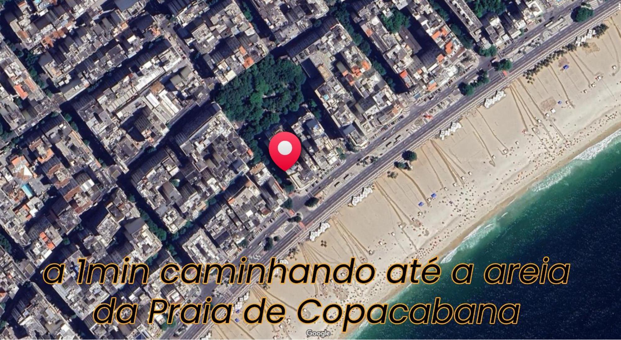 Excelente Apartamento A 1Min Da Praia De Copacabana ريو دي جانيرو المظهر الخارجي الصورة